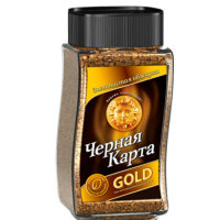 Кофе Черная карта Голд 95гр СТЕКЛО (12)