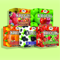КИСЕЛЬ (брикет) 200гр*40шт (в асс) Приправыч ШТУЧНО