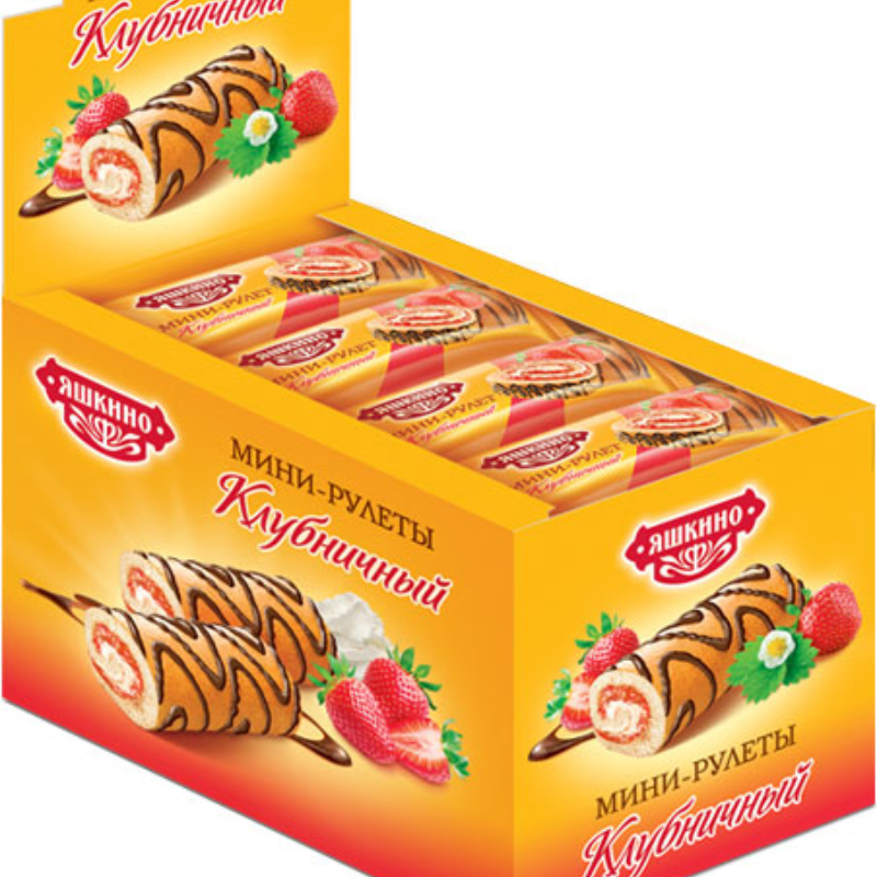 Рт МИНИ Яшкино 35гр*12шт (Клубника) (424)