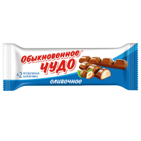 Чудо (БТ) Сливочное 55гр*24шт Славянка батончик