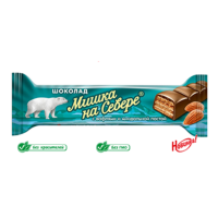 Мишка на Севере (Миндаль) 40гр*14шт Шок-д Крупская