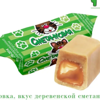 СМЕТАНКОВАЯ 1кг*4уп Свитлайф конфеты