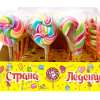 Леденец ЦВЕТНОЙ МИКС 15гр*40шт Сиб.леденец