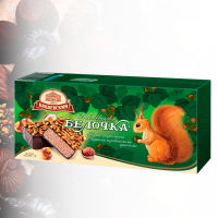 Тр БЕЛОЧКА Бабаевская 250гр*6шт ваф.торт