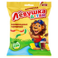 Жев (фас) Лёвушка детям 70гр*16шт (Червяки) мар-д ШТУЧНО