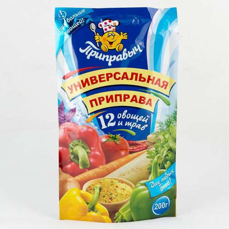 Приправа Унив-ая 12 овощей 200гр*14шт ПРИПРАВЫЧ