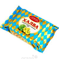 Халва (фас) 350гр*16шт (с Изюмом) Азов ШТУЧНО