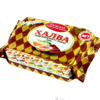 Халва (фас) 350гр*16шт (с Какао) Азов ШТУЧНО