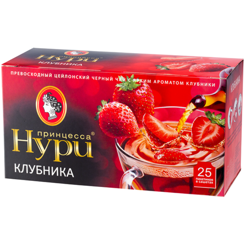 Чай Пр. Нури (Клубника) 25пак (18) Чай Пр. Нури (Клубника) 25пак (18)