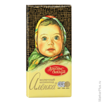 Аленка 90гр*15шт (молочный) Кр.Окт шоколад