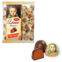 250гр*14уп АЛЁНКА (купол) конфеты Кр.Октябрь