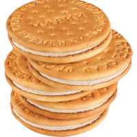 Кременкульское ! "Сэндвич-сливки" 2,4кг Сказ от Марии печенье (342)