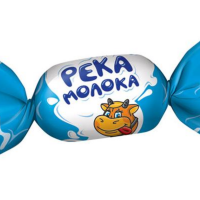 Река Молока 0,5кг*10уп Глобус конфеты