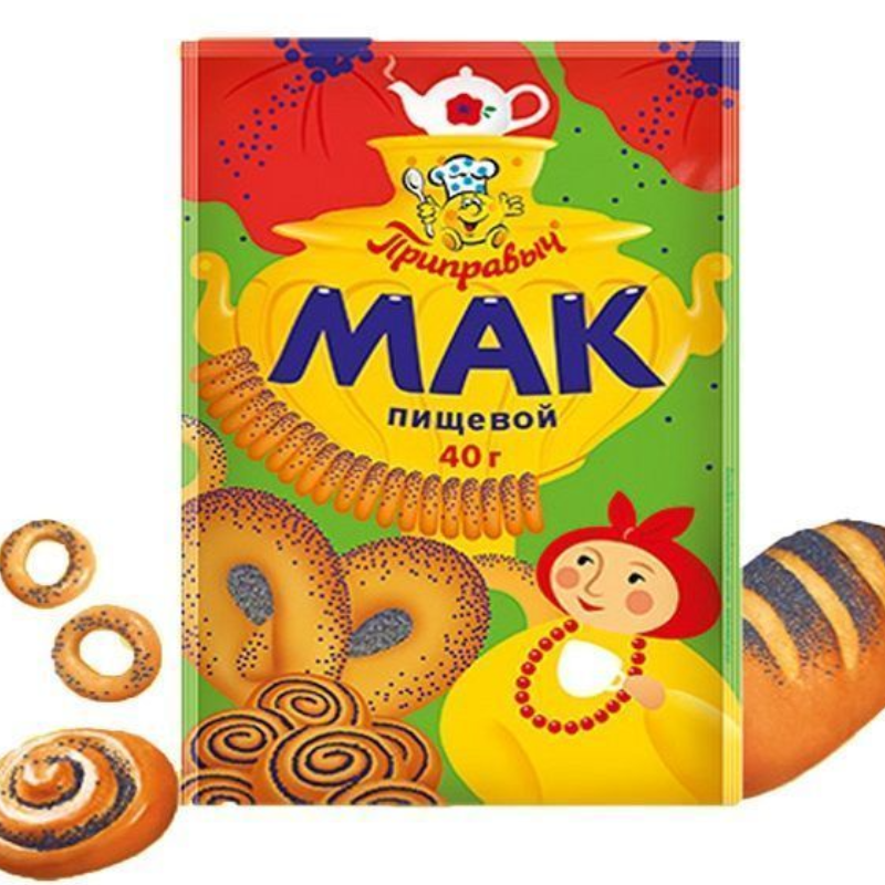 Мак (Масличный) 40гр*50шт ПРИПРАВЫЧ Мак (Масличный) 40гр*50шт ПРИПРАВЫЧ