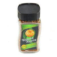 Кофе Черная карта Эксклюзив 47,5гр СТЕКЛО (12)
