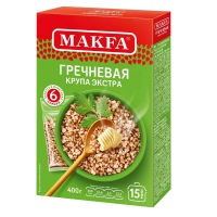 Макфа КРУПА Гречневая 400гр*9шт (6 порций)