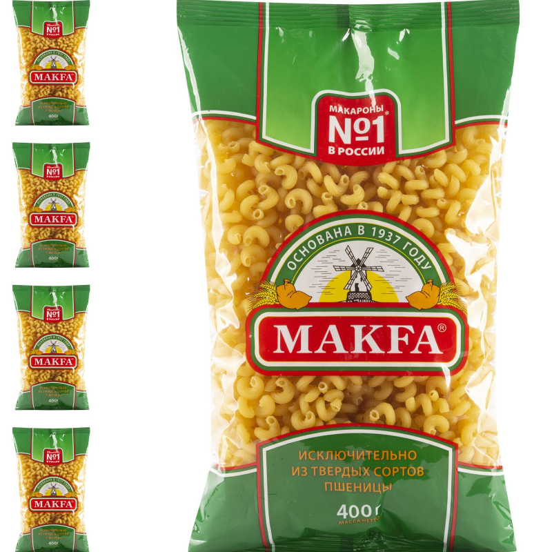Макфа* ВИТКИ 400гр*20шт