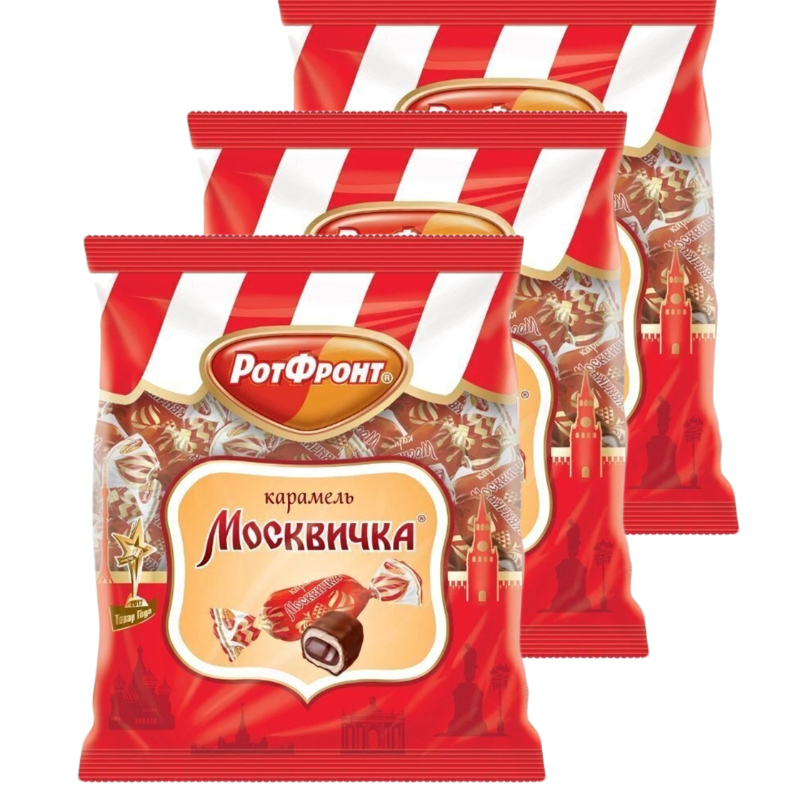 250гр*10уп МОСКВИЧКА Рот.Фронт карамель