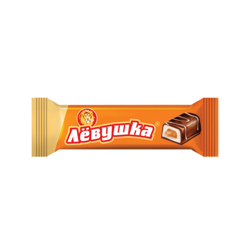 Бт Славянка ЛЁВУШКА 42гр*25шт батончик