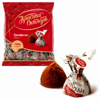 200гр*7уп Трюфели Кр.Октябрь конфеты