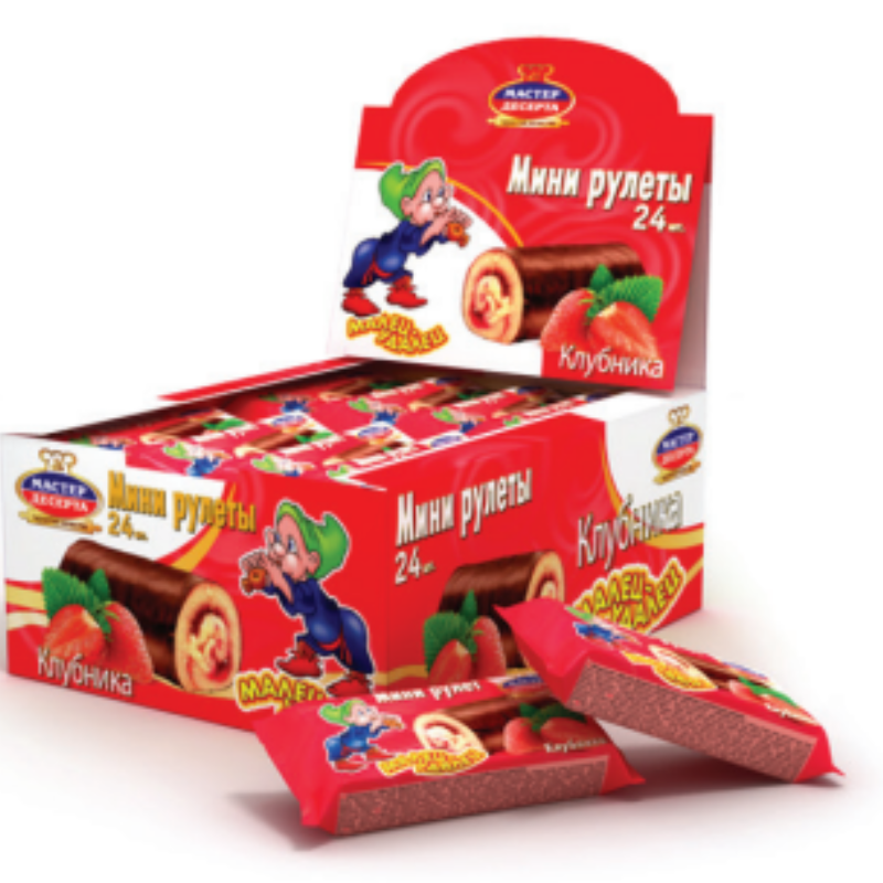 блочок !!! Рт МИНИ Мастер Десерта 35гр*24шт рулет фасовка