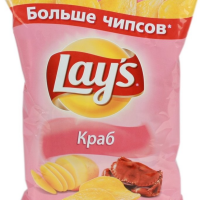 Чипсы ЛЕЙС (Краб) 140гр*19шт