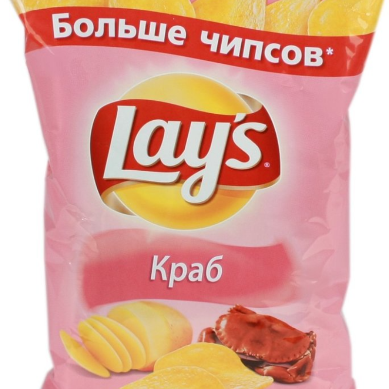 Пачка лейс с крабом