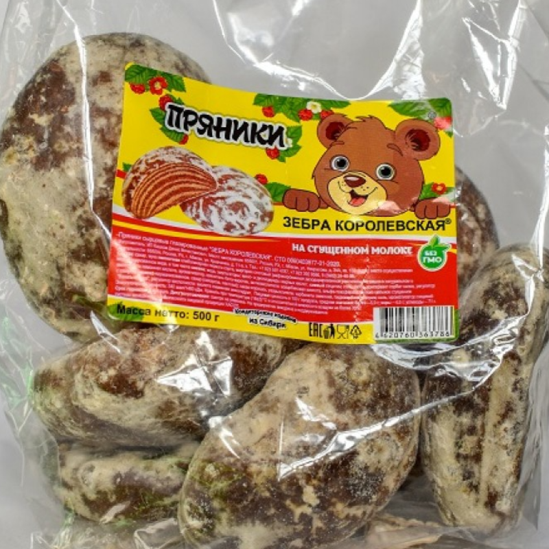 ФАС Пряник ЗЕБРА Королевская 350гр*16уп ГОСТ (ШТУЧНО)