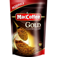 Кофе МакКофе Голд 75гр М/У дой пак