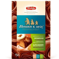 Мишки в Лесу 150гр*20ШТ Победа набор конфет