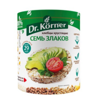 Хлебцы Др.Кернер 100гр*20шт ( 7 злаков ) ШТУЧНО