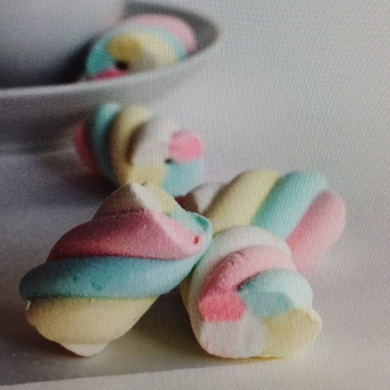 ЗЕФИР жев. 1,5кг Косичка ТУТТИ-ФРУТИ Азовчанка