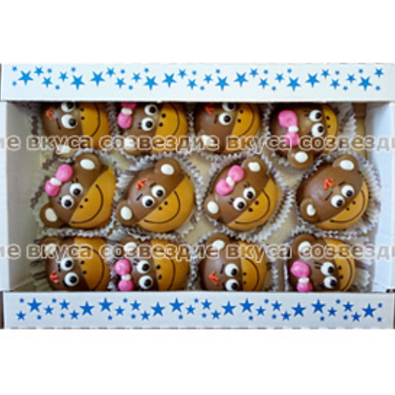 522 ОБЕЗЬЯНКА Зефир 0,6кг Шоколадные Виланки Пенза
