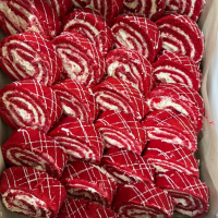 Рулет (нарезной) КРАСНЫЙ БАРХАТ 2,5кг Кабанова