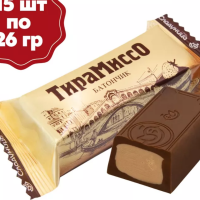 Бт ТИРАМИССО Ассорти 26гр*15шт Сладуница батончик (шоубокс)