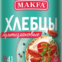 Хлебцы МАКФА 100гр*30шт (Мультизлаковые) ШТУЧНО