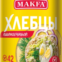 Хлебцы МАКФА 100гр*30шт (Пшеничные) ШТУЧНО