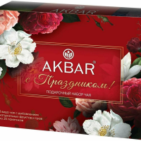 Чай (НАБОР) "АКБАР" 75пак (3вида по 25)