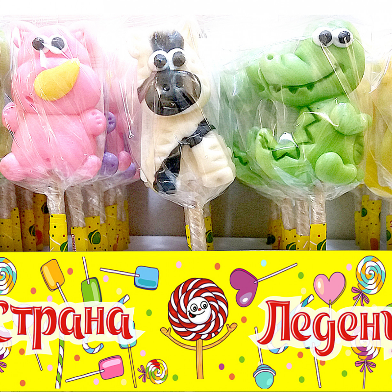 Леденец САФАРИ Мини 15гр*40шт Сиб.леденец