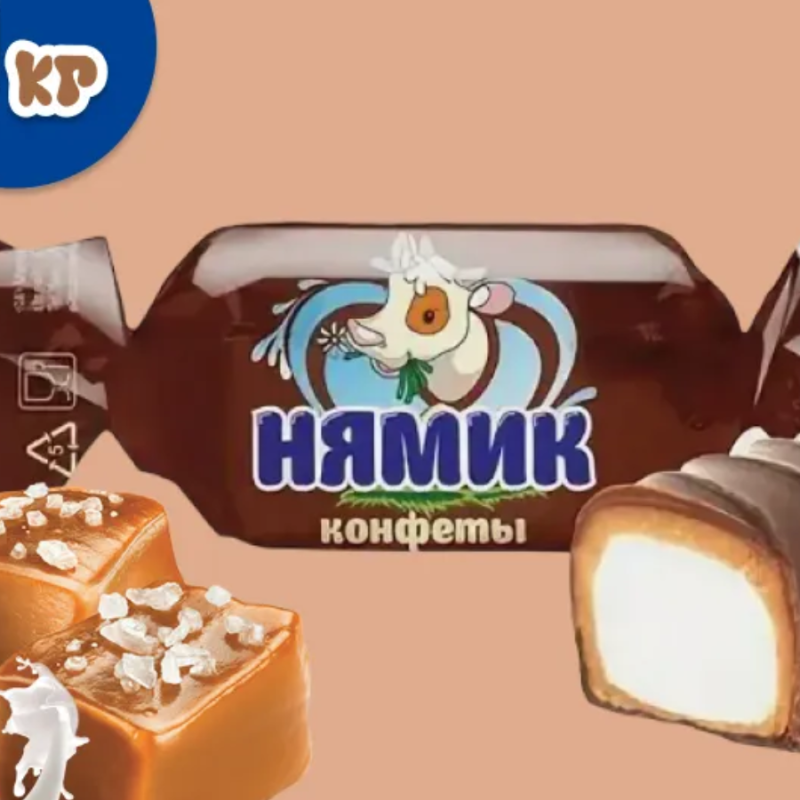 НЯМИК глазир. 1кг*4уп Акконд конфеты