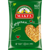Макфа* СЕРДЕЧКИ 400гр*20шт