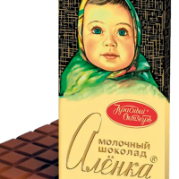 Аленка 75гр*16шт (МОЛОЧНЫЙ) Шоколад Кр.Окт.