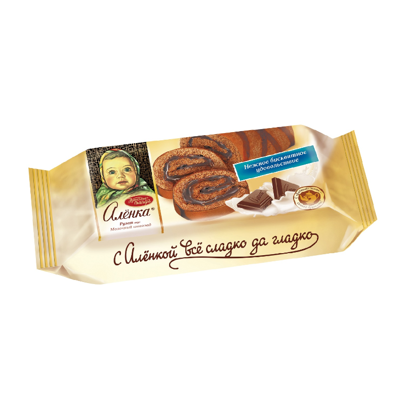 Рулет (фасовка) АЛЁНКА 200гр*15шт Кр.Октябрь