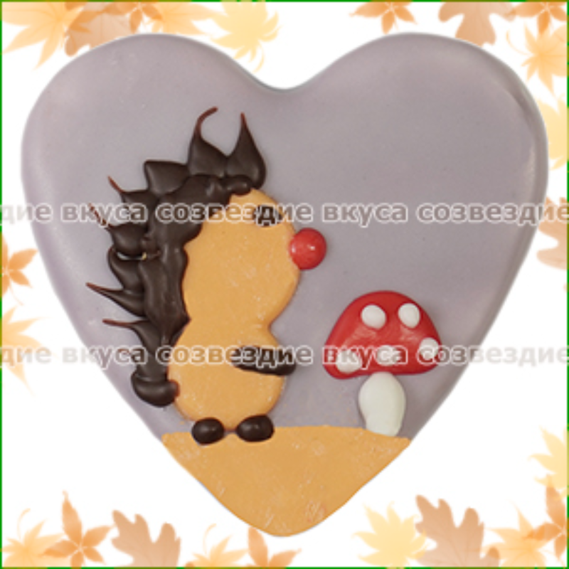 1049 ЁЖ с МУХОМОРОМ Зефир 0,6кг Шоколадные Виланки Пенза