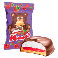 (7330) ДОНКО десерт МИШАНЯ 2кг (малин.варенье) Курск конфеты