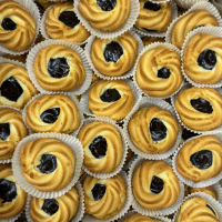 Песочная корзинка Шоколад 2,5кг Кабанова печенье