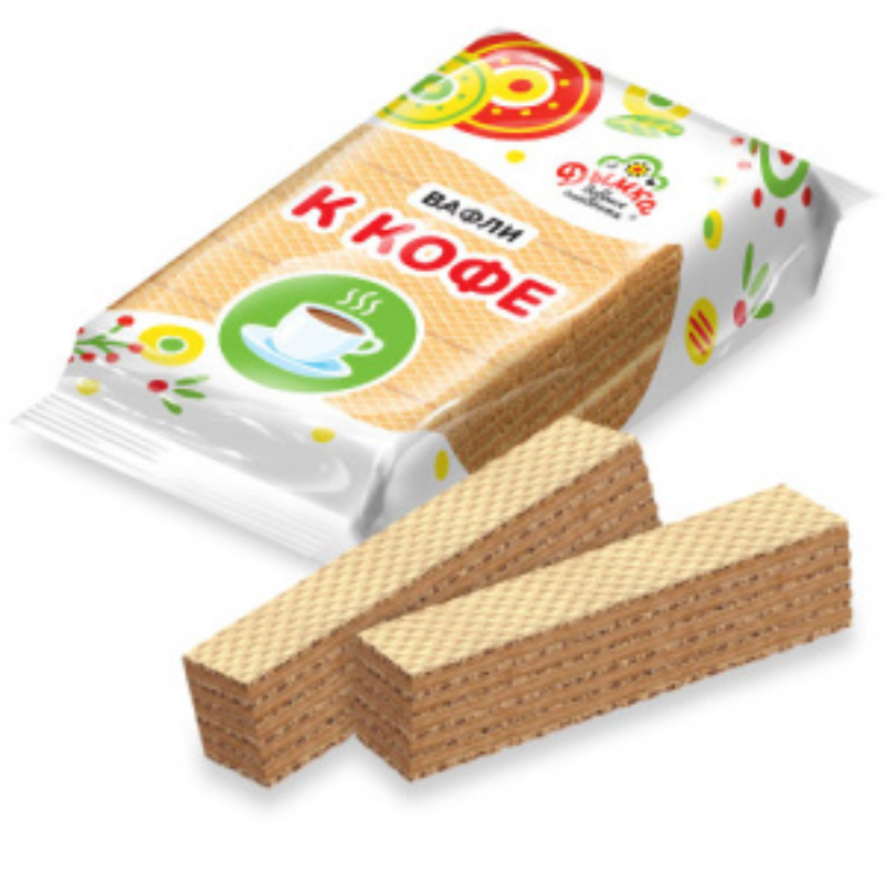 вафли фас. (В 22) Дымка "К КОФЕ" 200гр*33шт (топл.молоко)