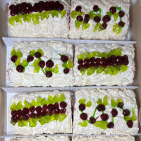 Рулет МЕРЕНГОВЫЙ 2,5кг (Виноградная лоза) Кеворков