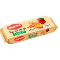 Фас Яшкино ФАГОТТИНИ (ЯБЛОКО) 125гр*16шт печенье