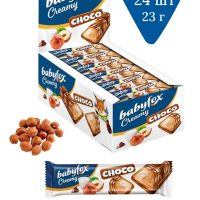 Бт Яшкино БЕБИ ФОКС КРЕМ ШОКО 23гр*24шт батончик